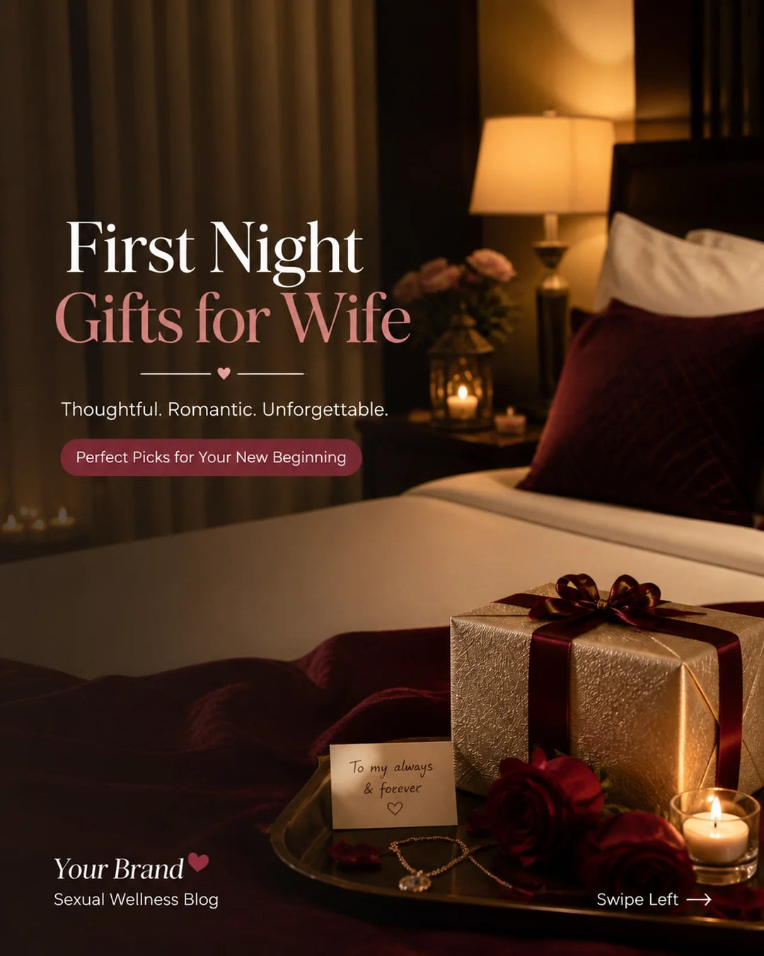 Gifts for Your Wife on the First Night: 10 Romantic Ideas to Spark Intimacy