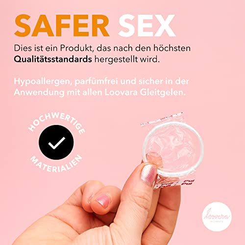 Loovara Latex-Free Moist Sensitive Condoms pack of 12