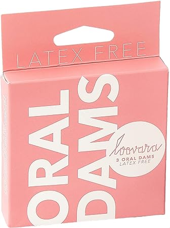 Loovara Latex Free Oral Wipes - Oral Dams Latex Free - Ultra Thin & Natural Protective Wipes for a Natural Feel, Vegan, Hypoallergenic