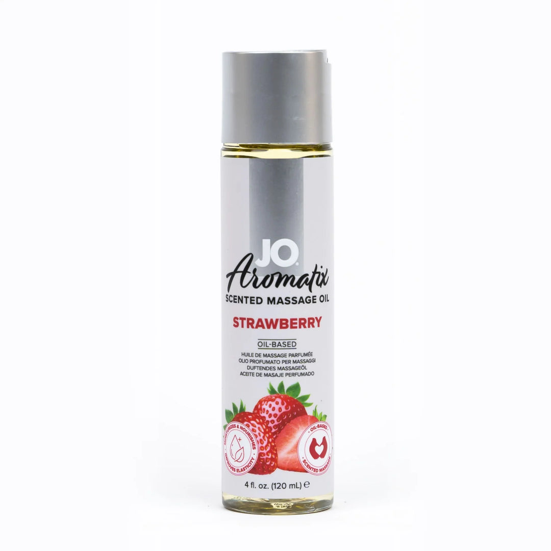 JO Aromatix scented massage oil Strawberry