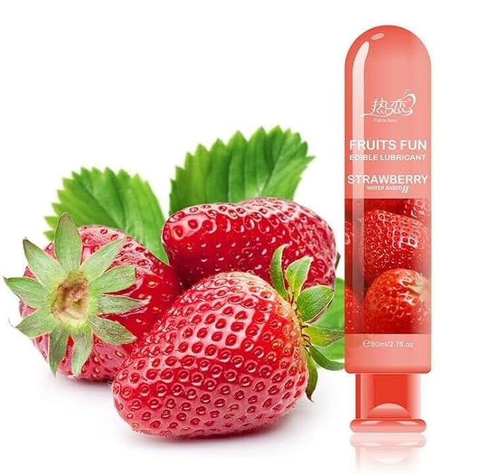 Fruits Fun Edible Lubricant for Men & Women | Water Based Fruit-flavored lube