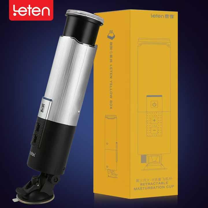 GIZMOSWALA X-9: Retractable Masturbation Cup: Masturbator