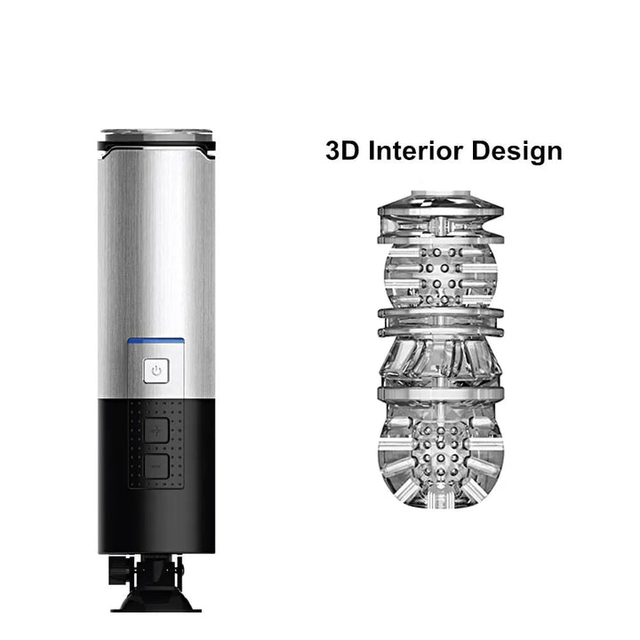 GIZMOSWALA X-9: Retractable Masturbation Cup: Masturbator