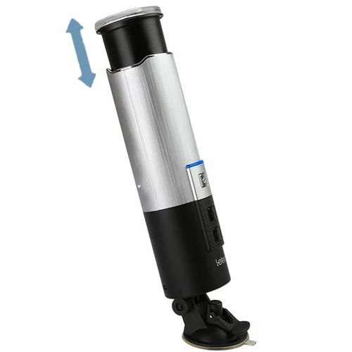 GIZMOSWALA X-9: Retractable Masturbation Cup: Masturbator