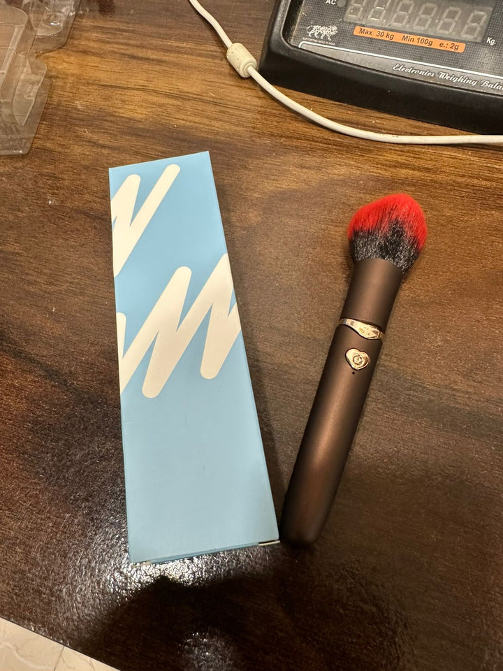 Rechargeable Makeup Brush Realistic Vibrator Dong Massager Femal-E Adult Toy