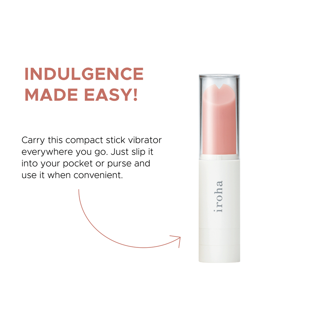 IROHA- Coral Lipstick Massager