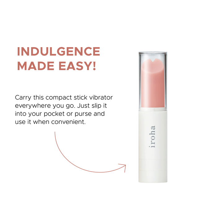 IROHA- Coral Lipstick Massager