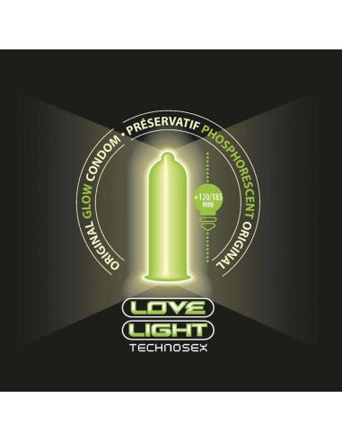 Love Light Glow Condom - Pack of 3