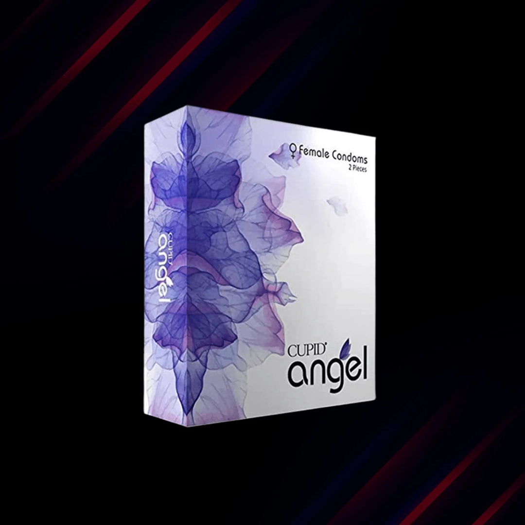 Cupid Angel Female Condoms (Purple) - Set of 3 Female Condom freeshipping - gizmoswala