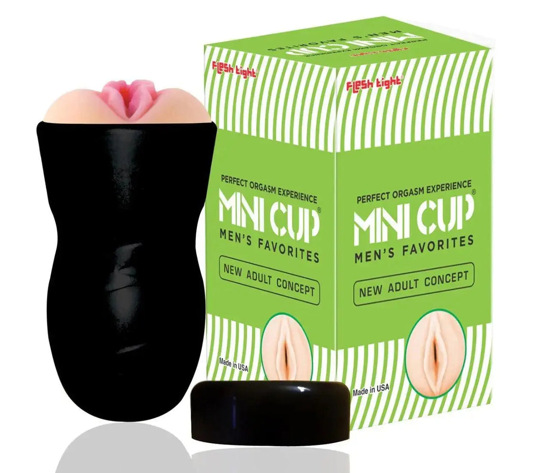 Masturbator Cup - MINI MASTURBATOR CUP + REUSABLE CRYSTAL CONDOM