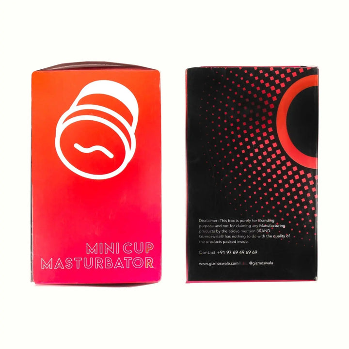 Condom - MINI MASTURBATOR CUP + REUSABLE CRYSTAL CONDOM