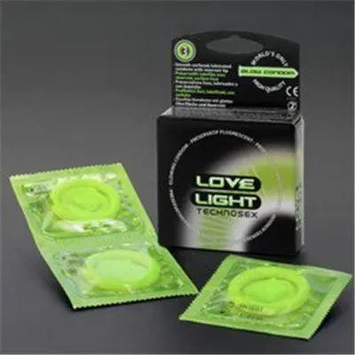 Love Light Glow Condom - Pack of 3 Condom freeshipping - gizmoswala