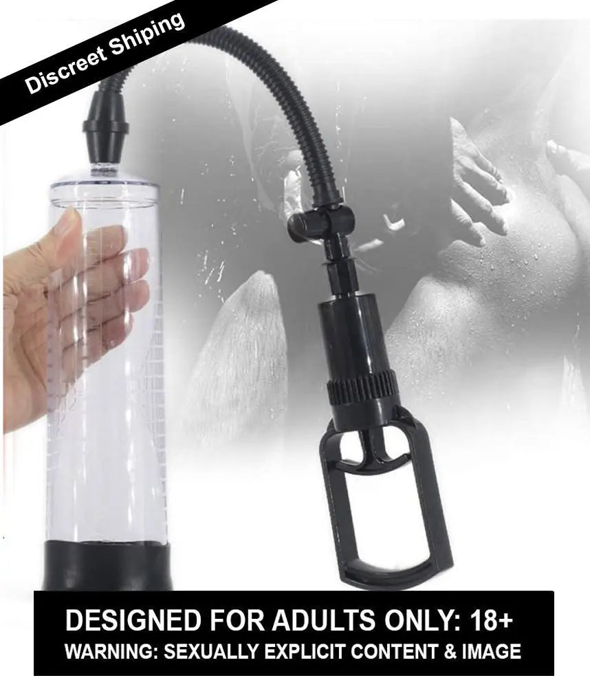 PENIS ENLARGEMENT PUMP PENIS ENLARGEMENT PUMP - With Hand