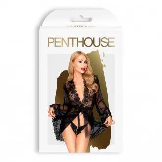 PENTHOUSE | HYPNOTIC POWER | BLACK KIMONO  3450.00 