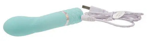 PILLOW TALK RACY VIBE WITH SWAROVSKI CRYSTAL - TEAL Vibrator freeshipping - gizmoswala