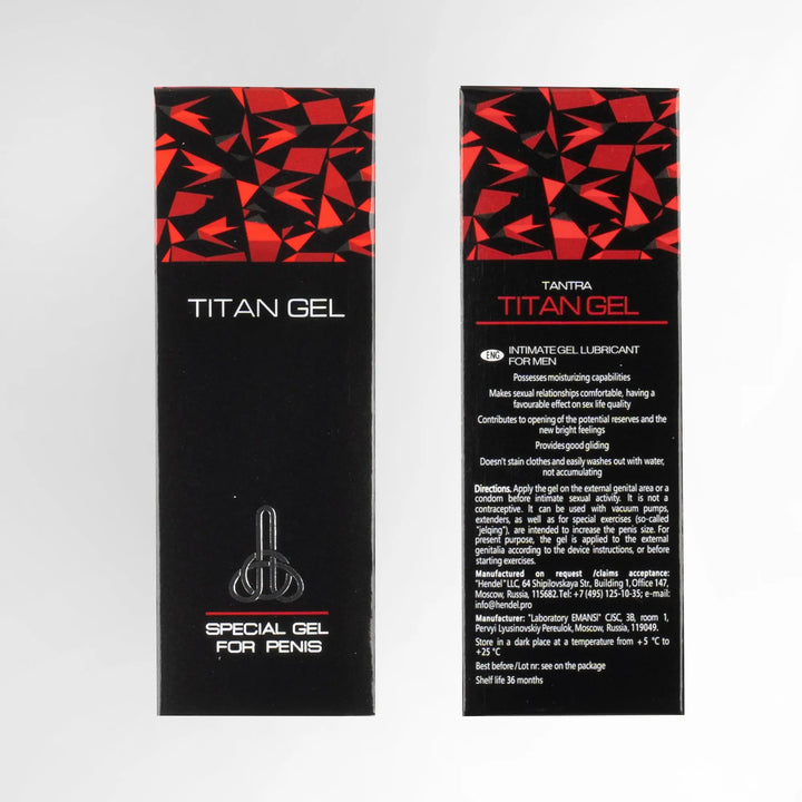 Titan Gel Lubricant Lube freeshipping - gizmoswala