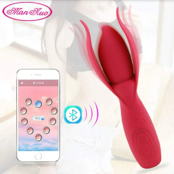 Vibrator Silicone for Women with Bluetooth Vibrator freeshipping - gizmoswala